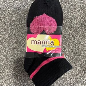 Mamia Toddler Ankle Socks with Heart Accent 12 pairs